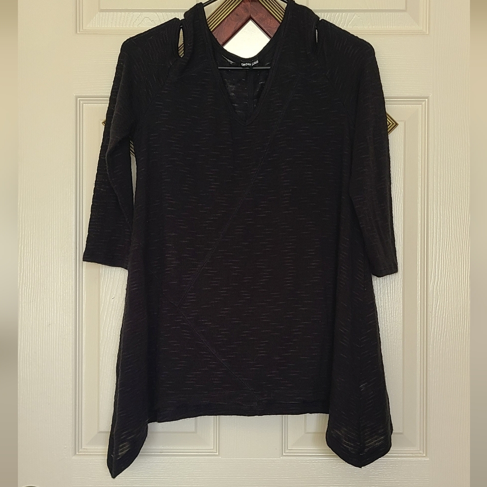 DKNY Black Lightweight Sweater